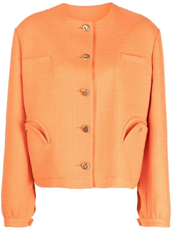 Pre-owned Jacket In Orange