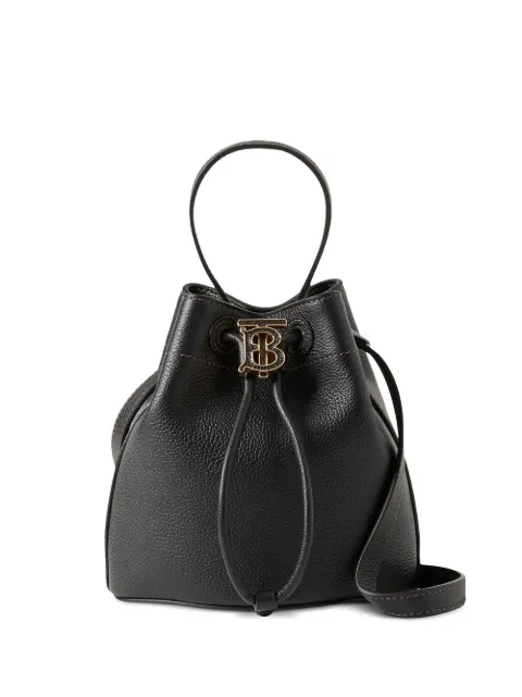 Burberry TB grainy bucket bag 