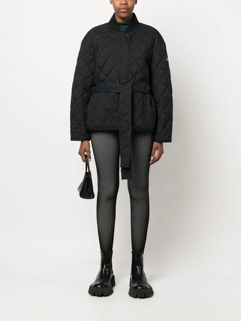 Moose Knuckles Queensway Quilted Belted Jacket - Farfetch