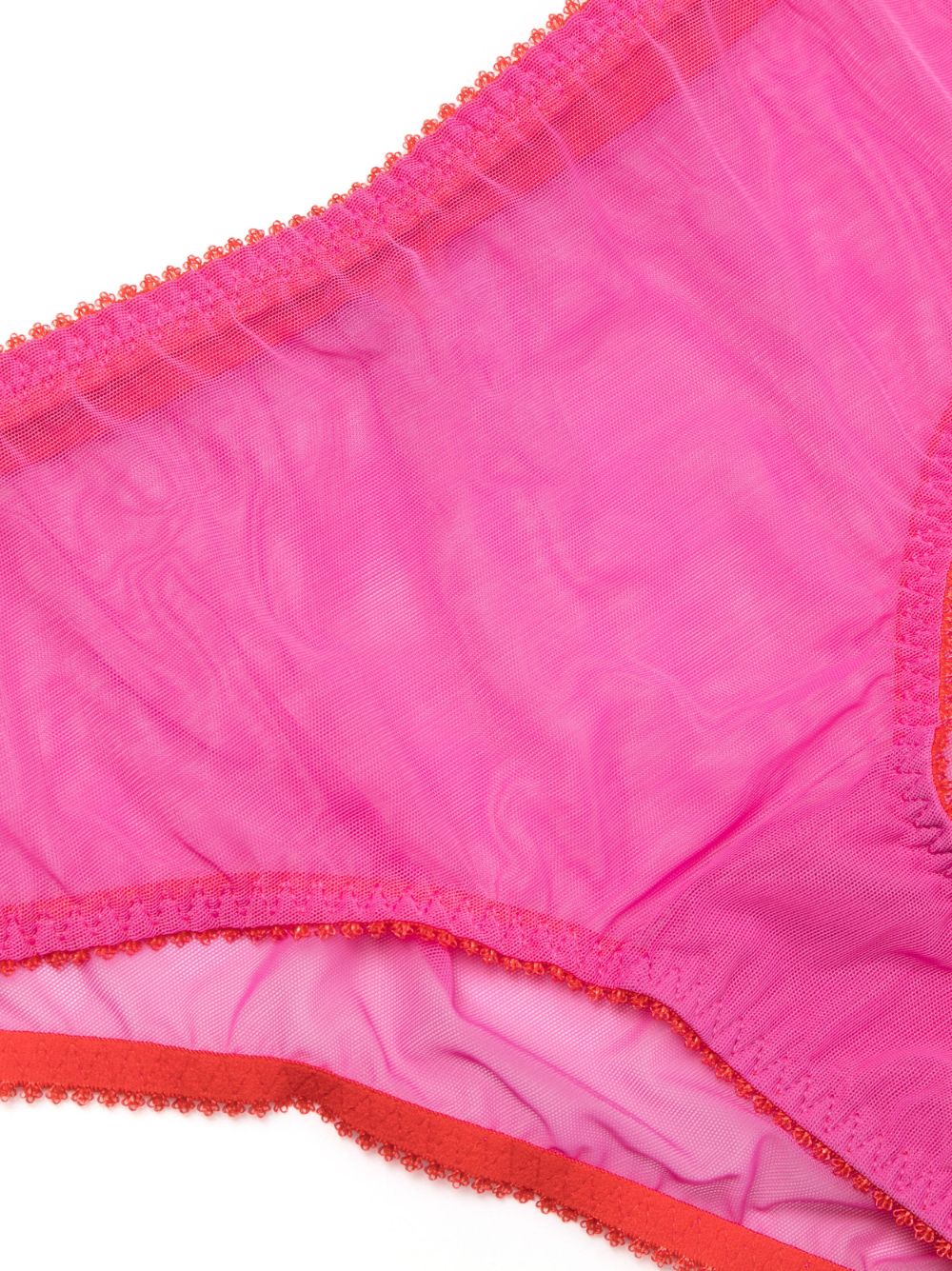 Dora Larsen Pixie Clean Tulle High-waist Briefs In Pink | ModeSens