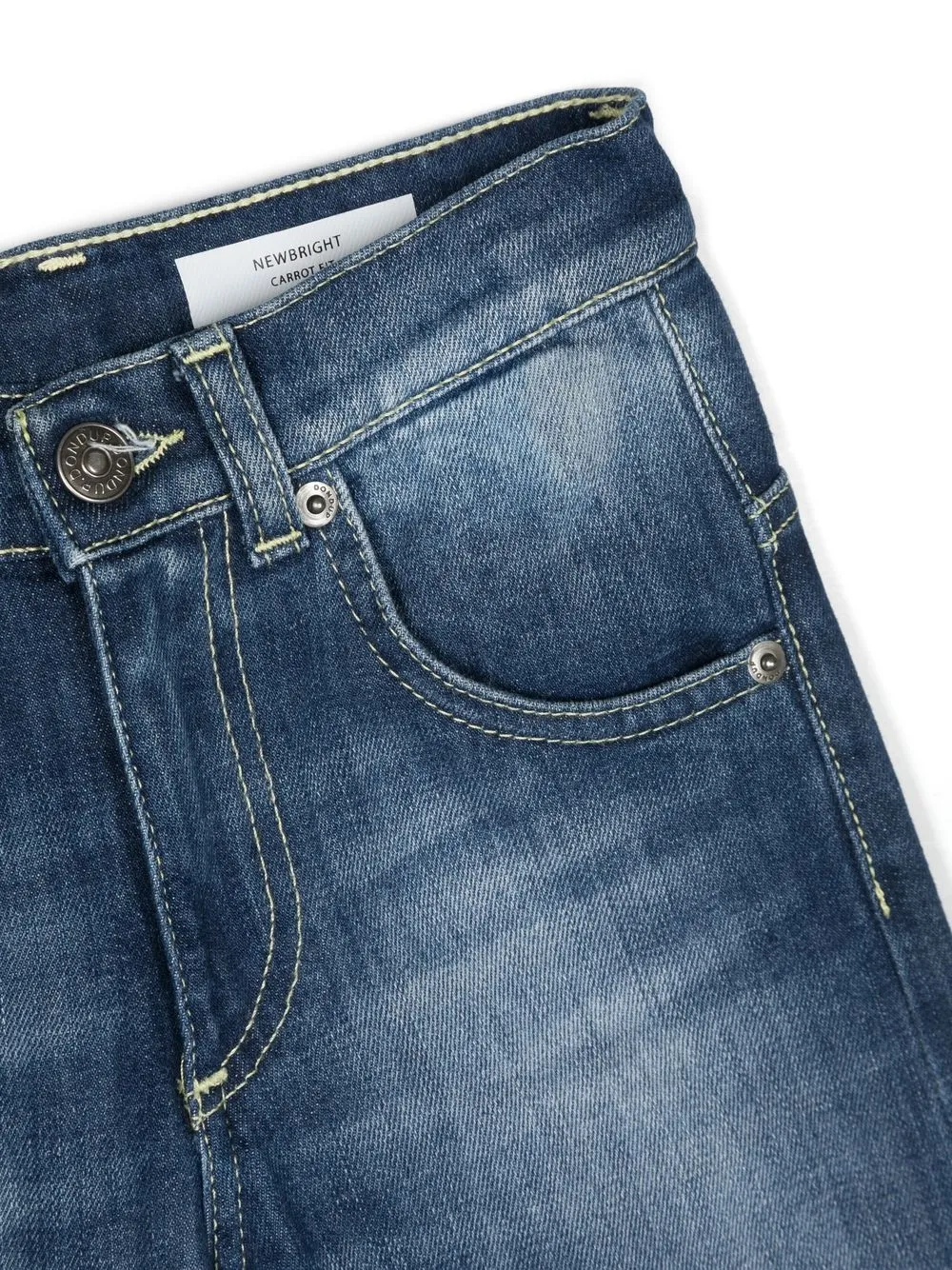  Dondup Kids Straight-leg Denim Trousers - Blue 