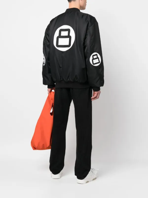 ジャケット・アウター HERON PRESTON Pocket Shirt Heron Preston パドロック ボンバージャケット | ブラック | FARFETCH JP