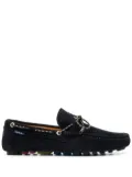 PS Paul Smith rope-detail suede loafers - Blue