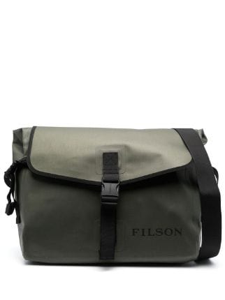 Filson logo-print Waterproof Messenger Bag - Farfetch