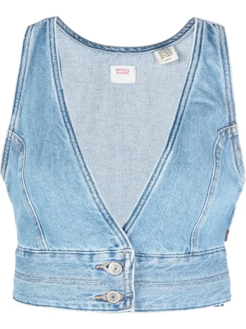 Levi's denim sleeveless top