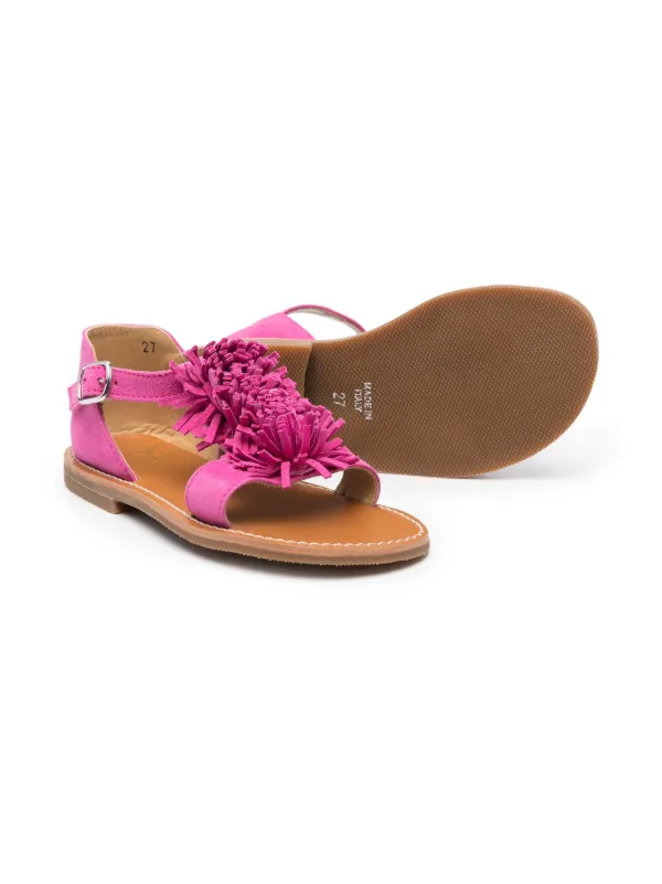 Gallucci Kids Sandali a Punta Aperta Rosa FARFETCH IT