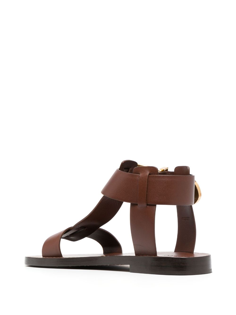 Chloé Rebecca Buckled Leather Sandals - Farfetch