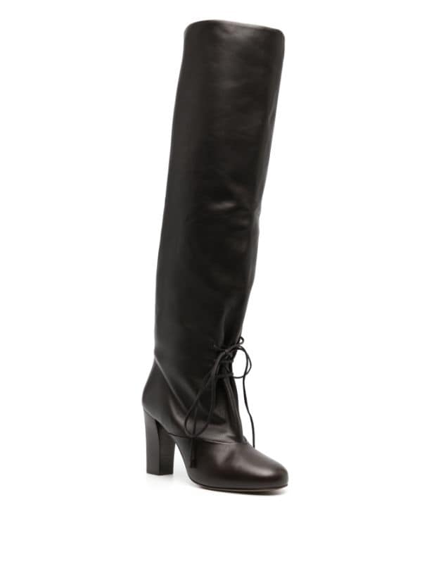 Lemaire 80mm Leather knee-high Boots - Farfetch