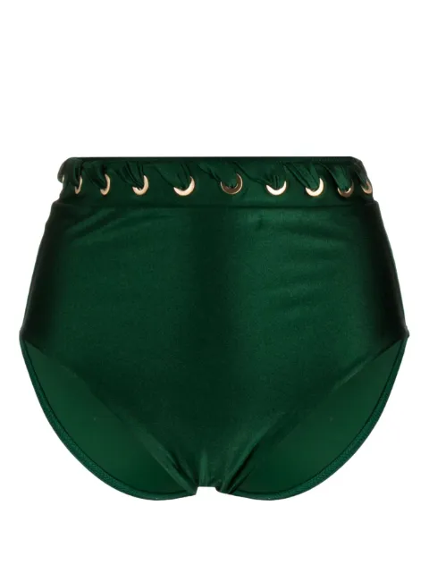 ZIMMERMANN Devi eyelet-detail bikini bottoms