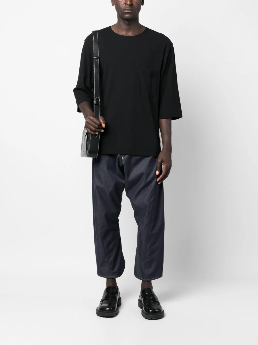 Junya Watanabe MAN クロップド サルエルジーンズ - Farfetch