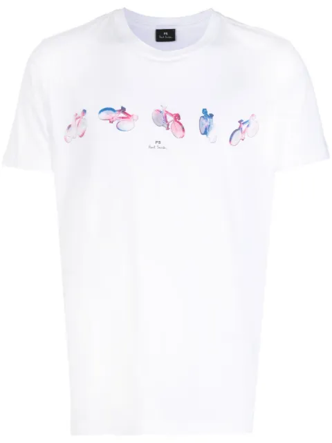 graphic-print cotton T-shirt