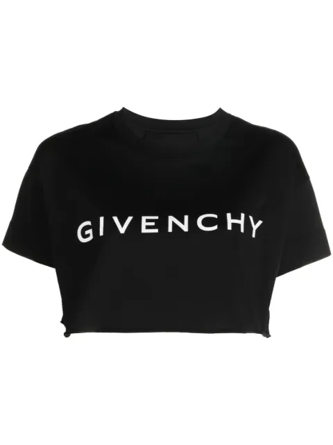 Givenchy cropped short sleeved T-shirt 