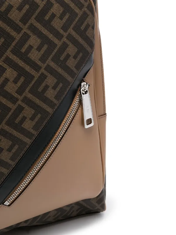 FENDI monogram-pattern Backpack | Brown | FARFETCH