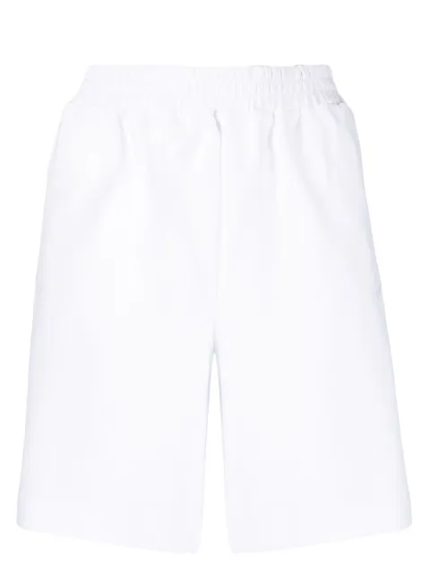 Emporio Armani embroidered-logo lounge shorts 