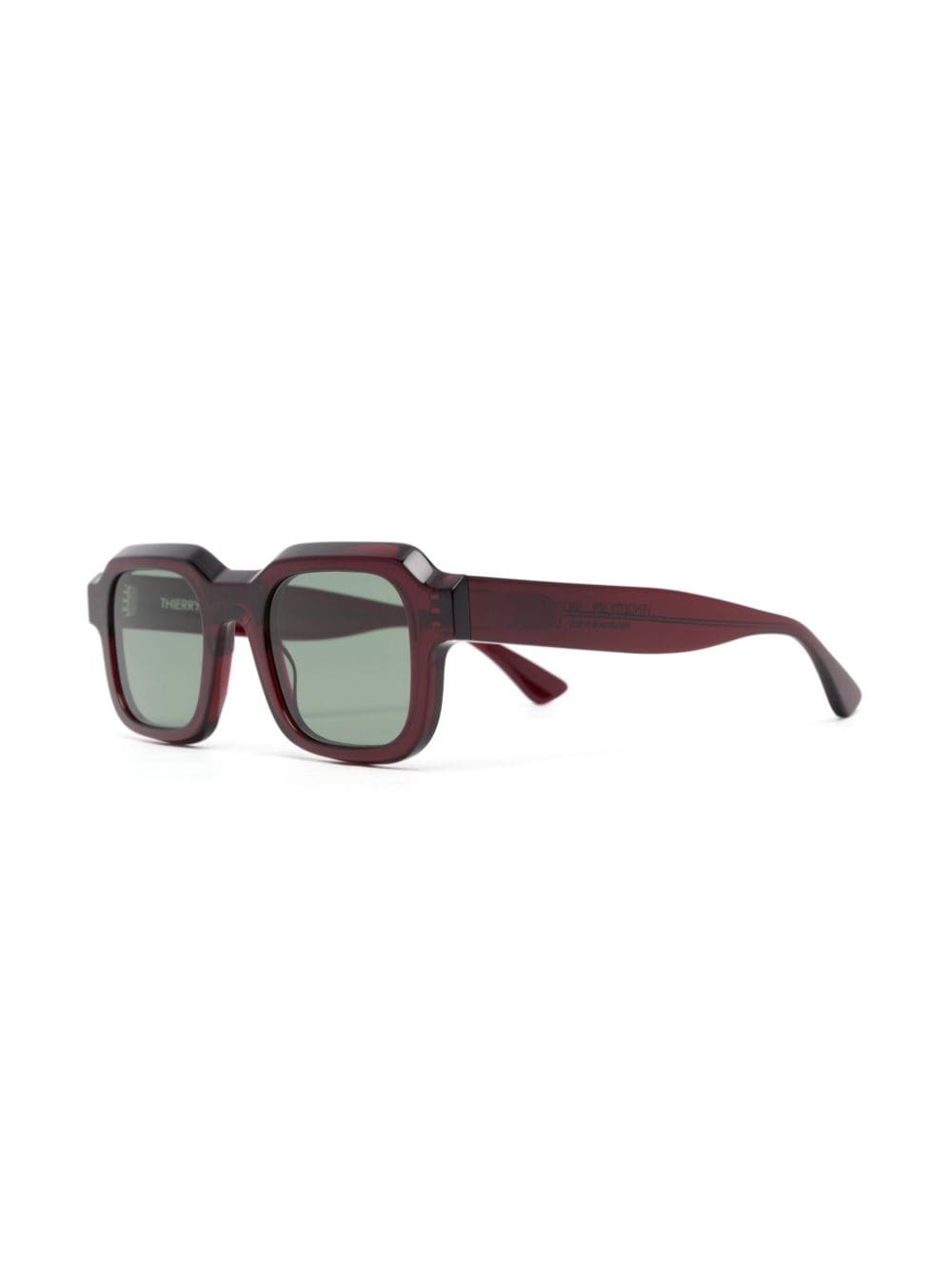 Shop Thierry Lasry Vendetty Square-frame Sunglasses In Red