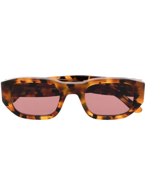 Thierry Lasry square-frame tinted sunglasses