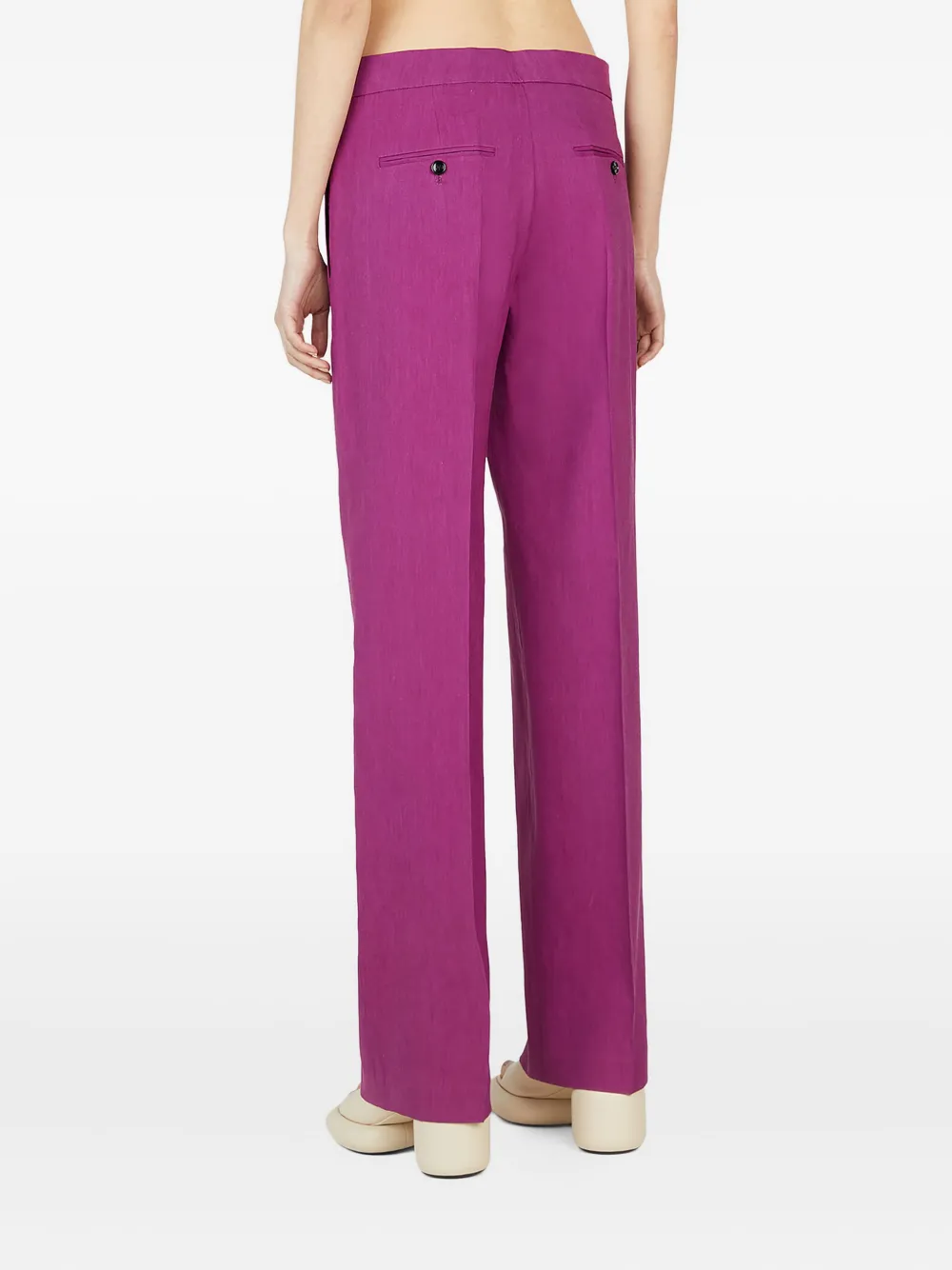 ISABEL MARANT straight trousers Paars
