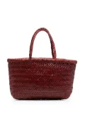 DRAGON DIFFUSION Mini Flat Gora tote bag - Red