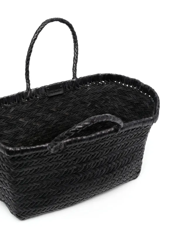 DRAGON DIFFUSION Triple Jump Small Woven Leather Tote DRAGON DIFFUSION Triple Jump Small Woven Leather Tote