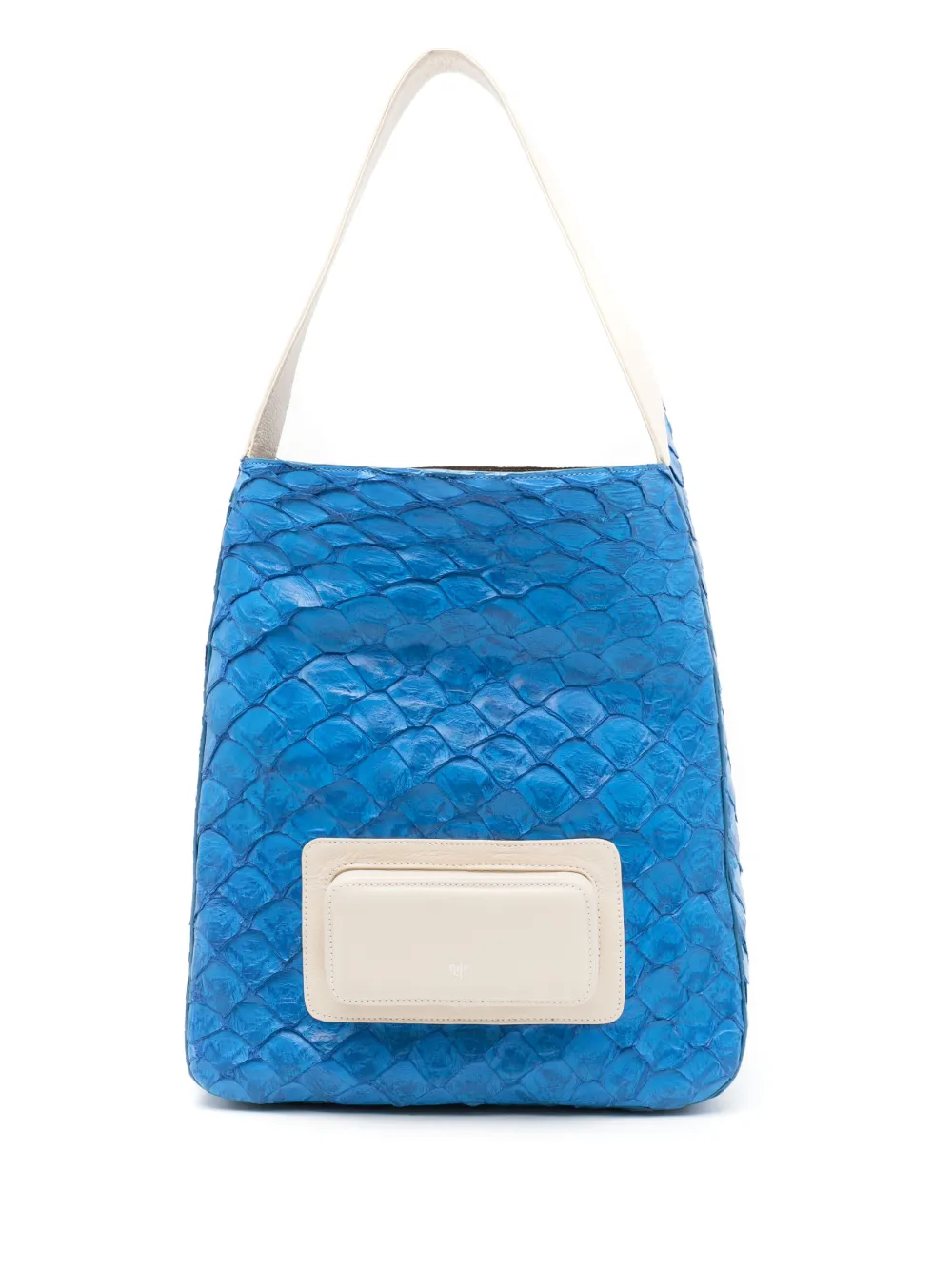 textured-finish shoulder bag