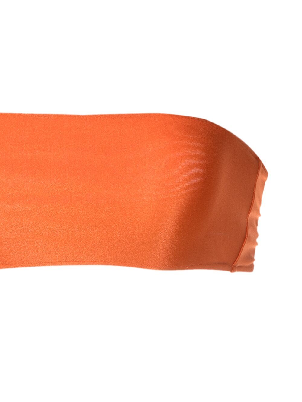 Shop Adriana Degreas Hand-appliqué Bikini Set In Orange
