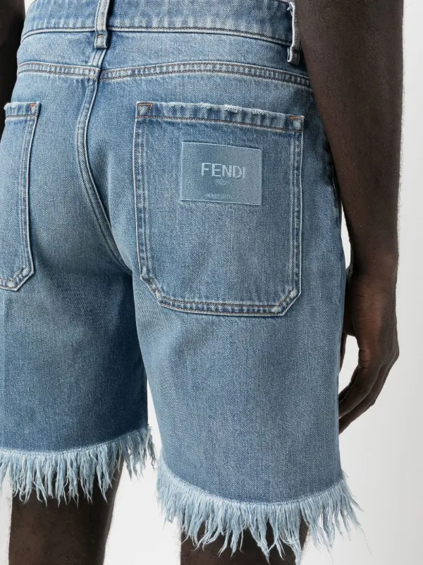 Fendi distressed jeans best sale