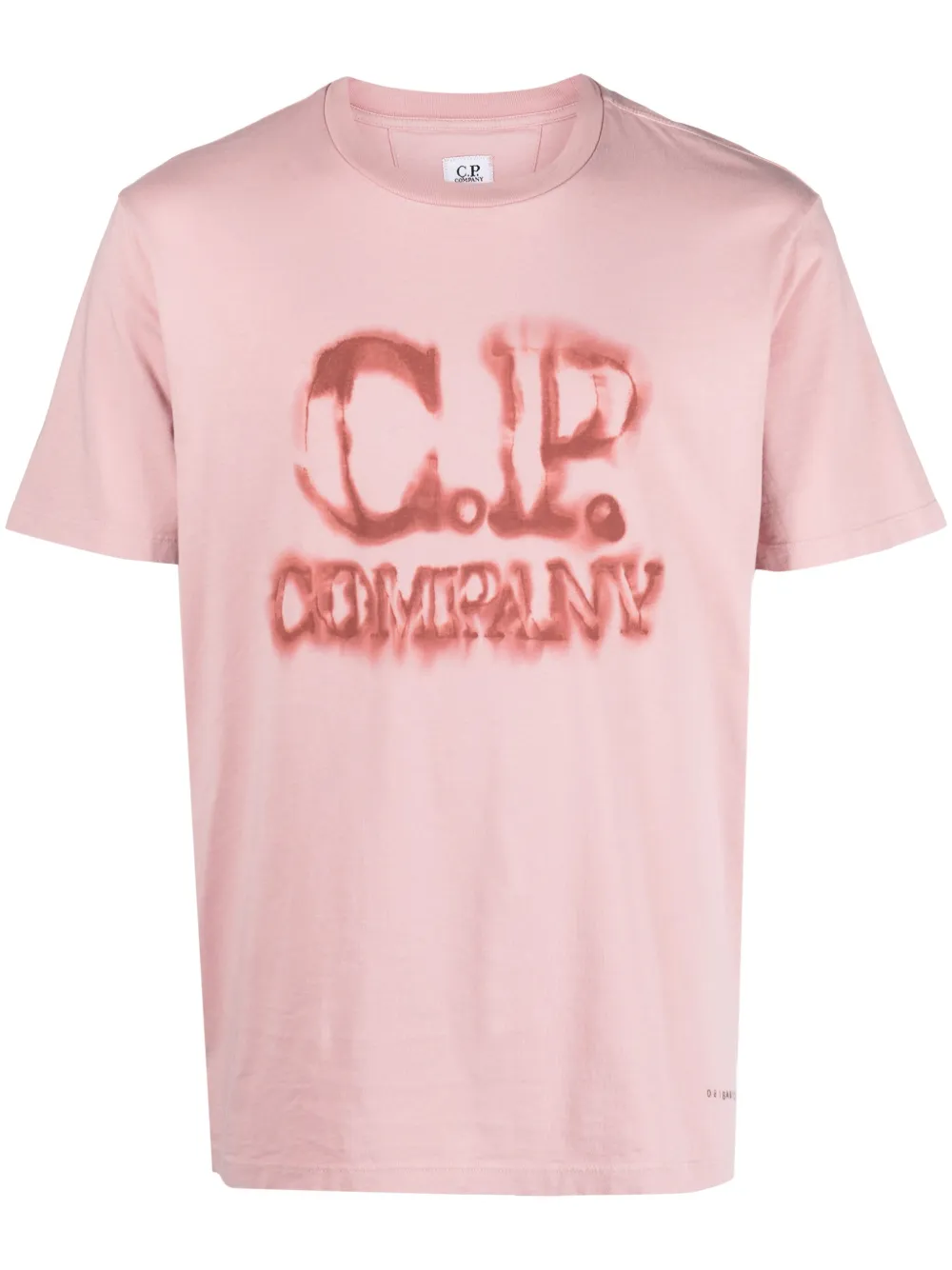 C P Company Logo print Cotton T shirt Farfetch c-p-company-logo-print-cotton-t-shirt-farfetch