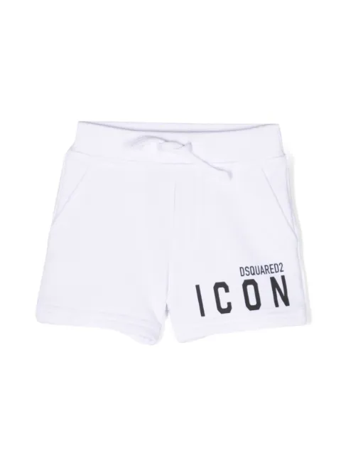 DSQUARED2 KIDS shorts con logo estampado 
