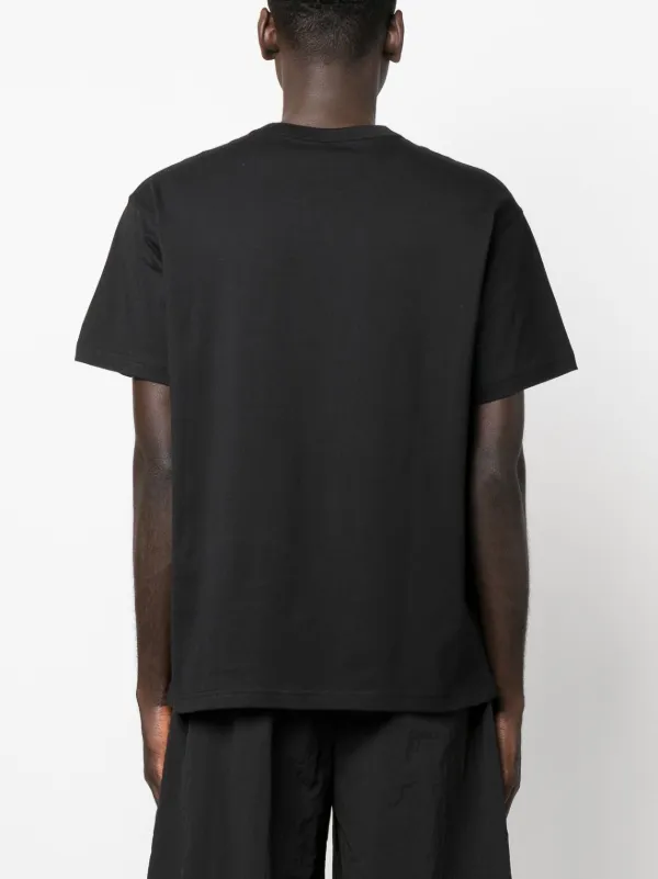 Versace Jeans Couture logo-print Cotton T-shirt | Black