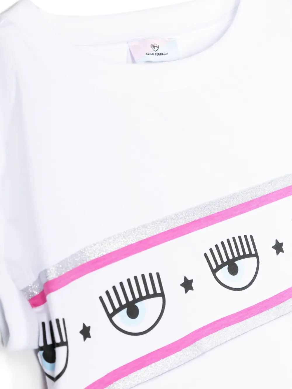 Chiara Ferragni Kids T-shirt con stampa | Top | Image 3