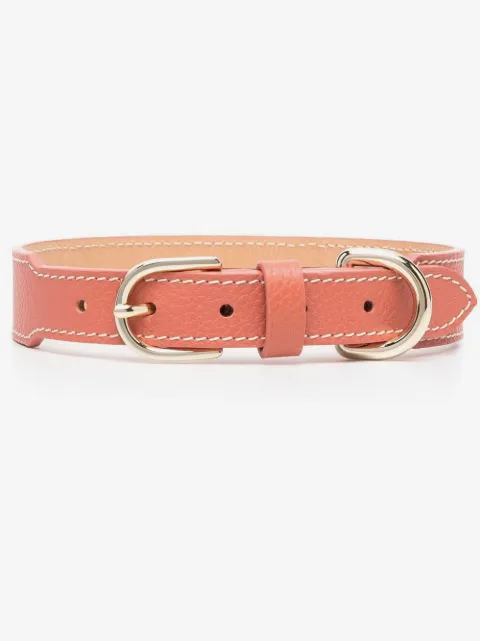 Sporty & Rich leather pet collar