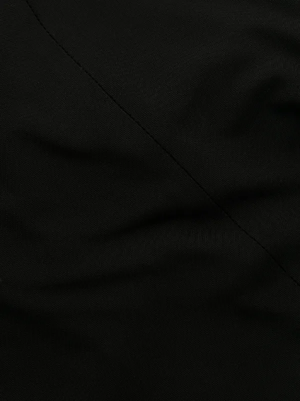 Versace one-shoulder cut-out Midi Dress | Black | FARFETCH