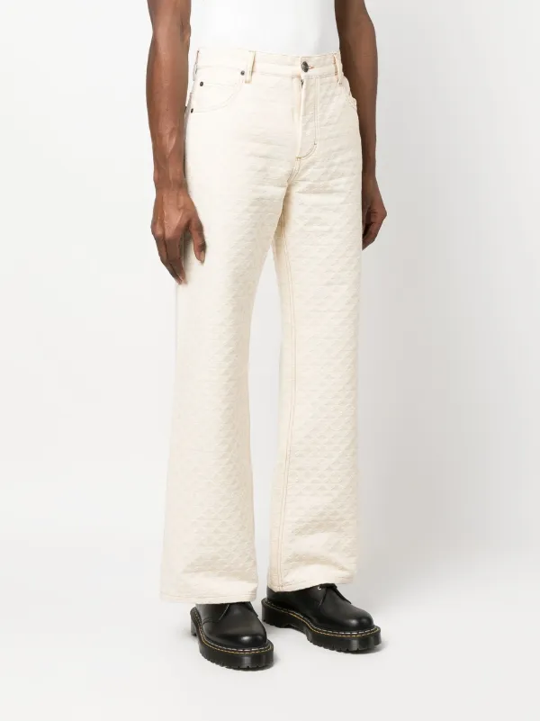 Charles Jeffrey Loverboy straight-leg Cut Jeans | Neutrals