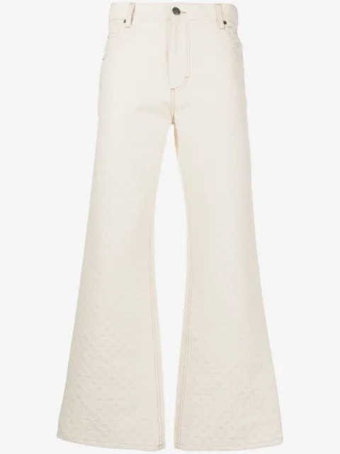 Charles Jeffrey Loverboy jeans rectos con aberturas