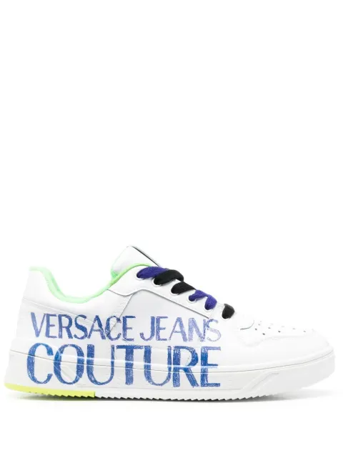 Versace Jeans Couture logo-print low-top sneakers