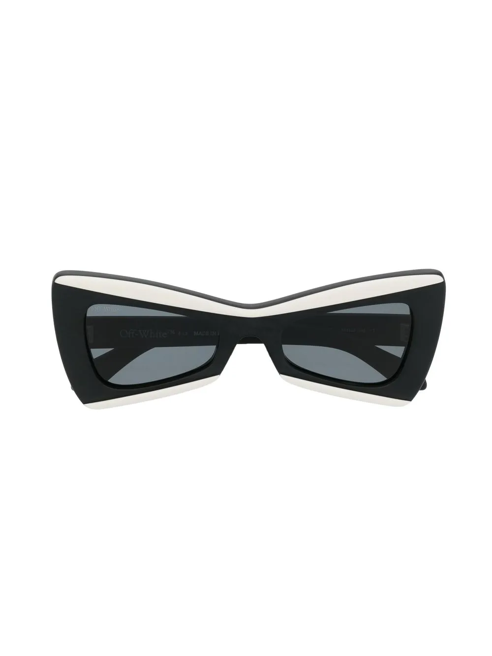 Off-white Cat-eye Tinted Sunglasses In Black