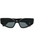 Off-White Eyewear square-frame tinted sunglasses - Black