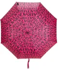 Versace logo-print umbrella - Pink