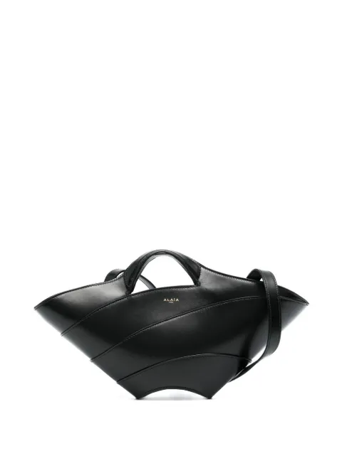 Alaïa panelled-design tote bag