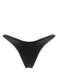 Mugler Star bikini bottom - Black