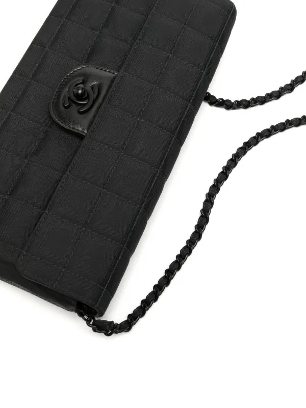 CHANEL Pre-Owned 2000-2001 ニュートラベル チョコバー フラップ