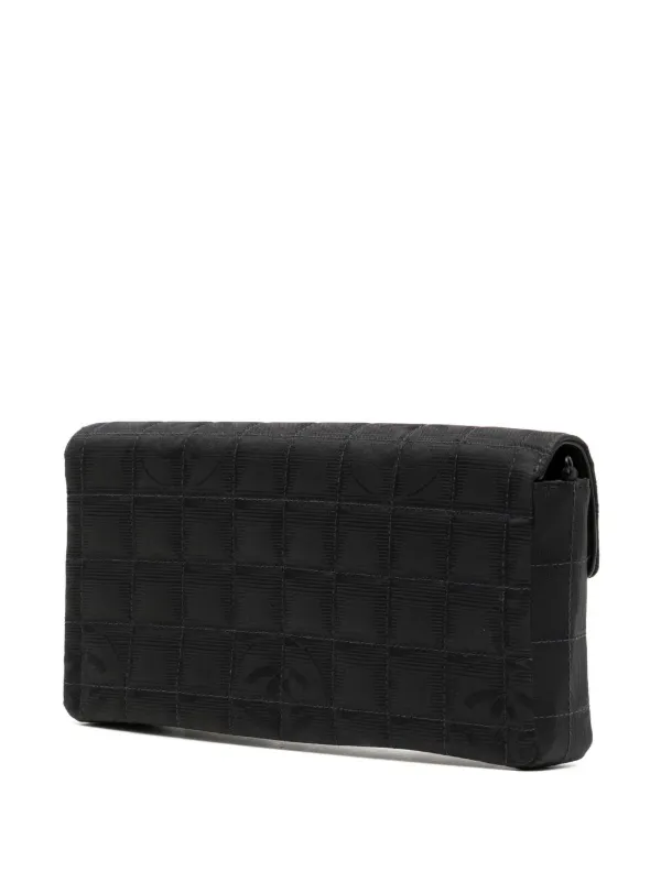 シャネル CHANEL チョコバー ダブルチェーン フラップ ショルダーバッグ CHANEL（シャネル） チョコバー 2・55 ウール ダブルチェーン バッグ