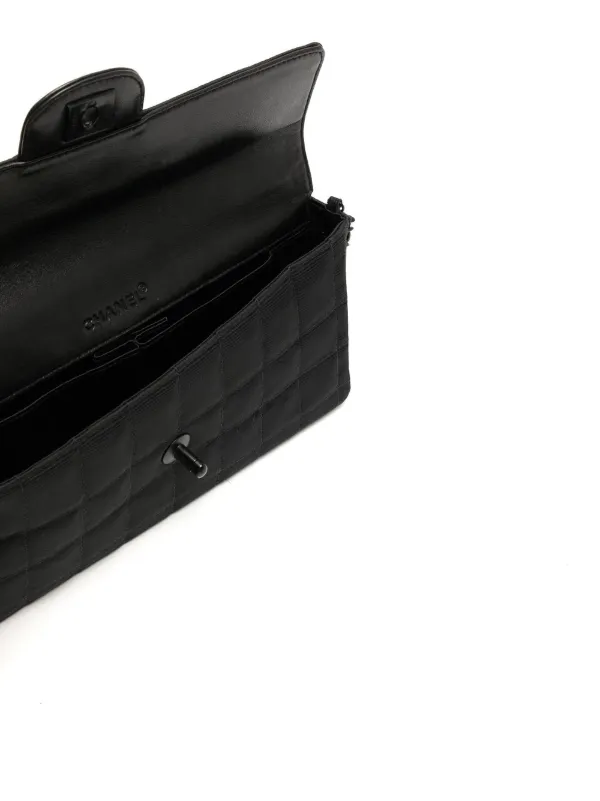 CHANEL Pre-Owned 2000-2001 ニュートラベル チョコバー フラップ 
