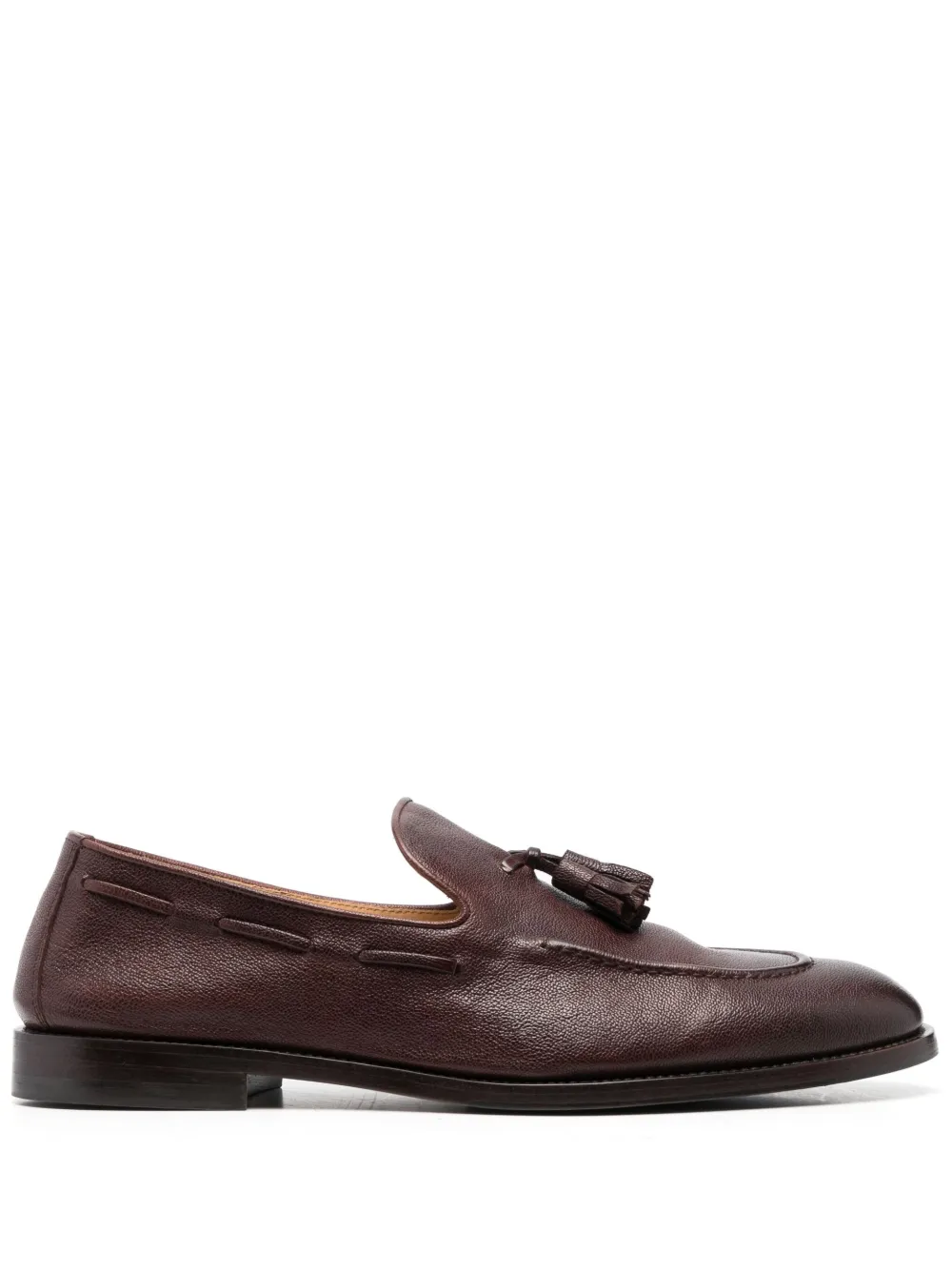 Brunello Cucinelli mocasines con detalle de borlas | marrón | Image 1