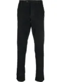 Lardini corduroy straigh-leg trousers - Black