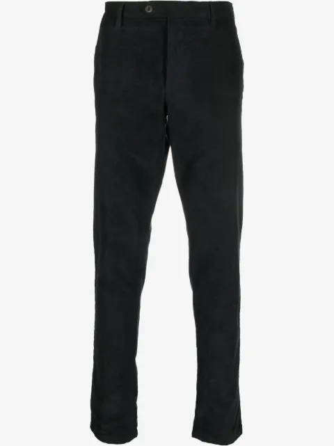 Lardini pantalon droit en velours côtelé