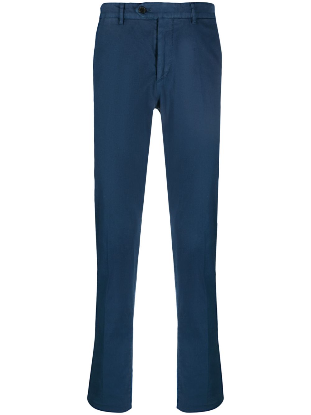 straight-leg tailored trousers