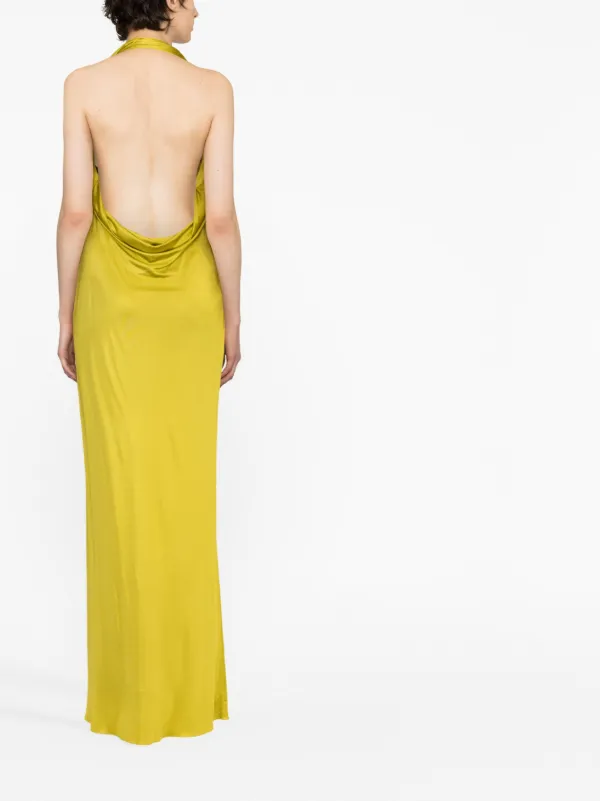 strapless open back dress TOM FORD main image 1