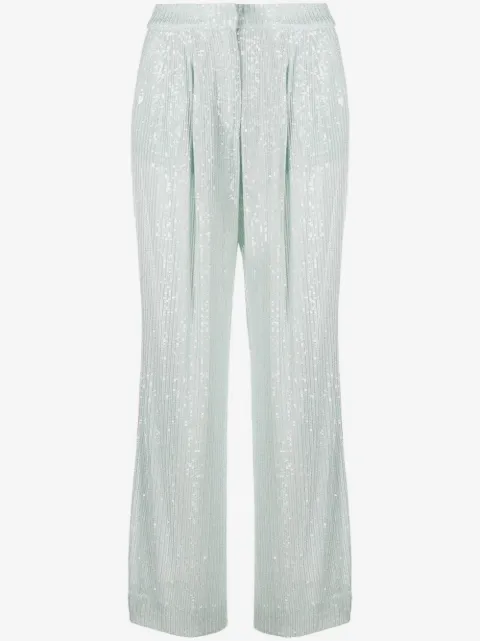 ROTATE BIRGER CHRISTENSEN sequin-embellished trousers
