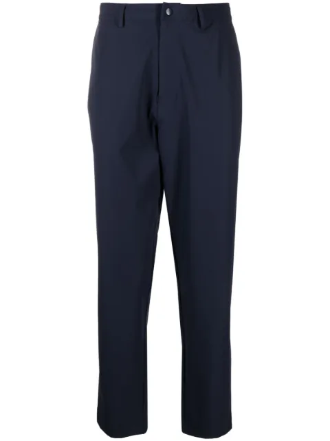 Manors Golf logo-print mid-rise pants